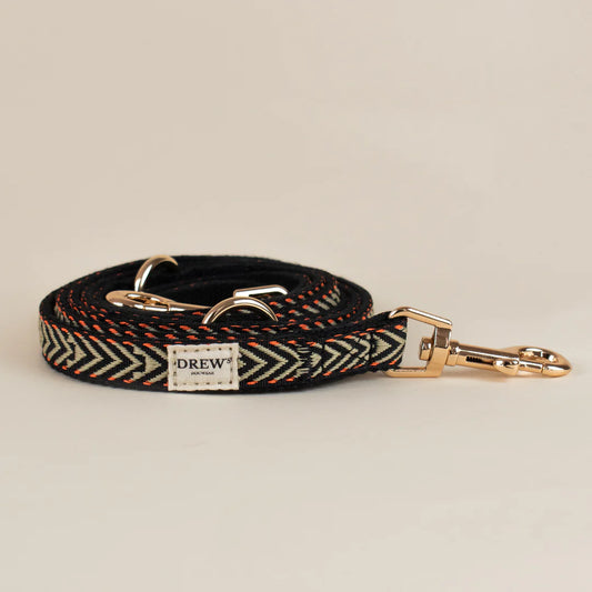 Drew’s Dogwear - Blødt & Justerbart Hundesnor i Bright Orange