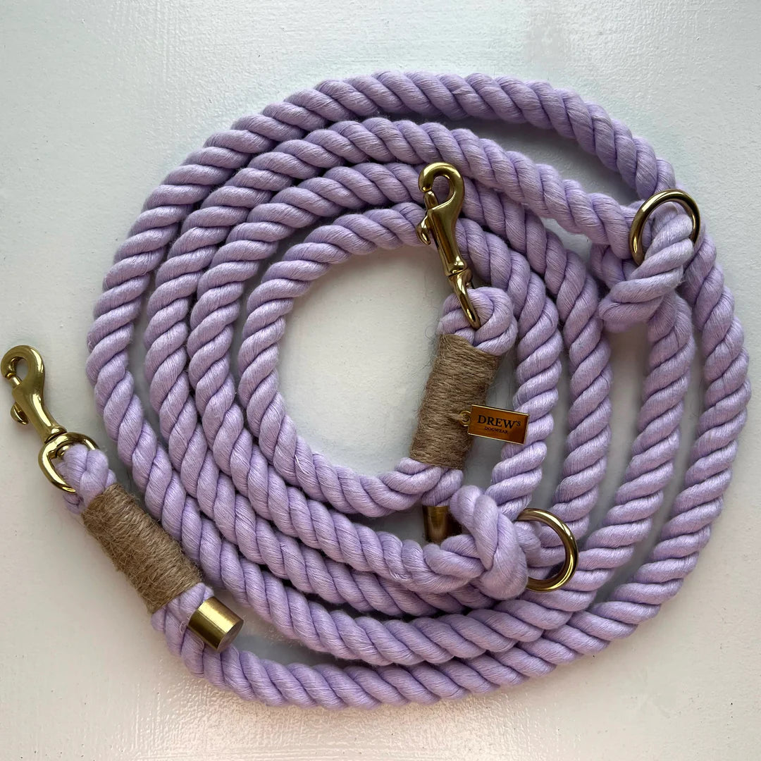 Drew’s Dogwear - Multifunktionel Hundesnor i Lilla