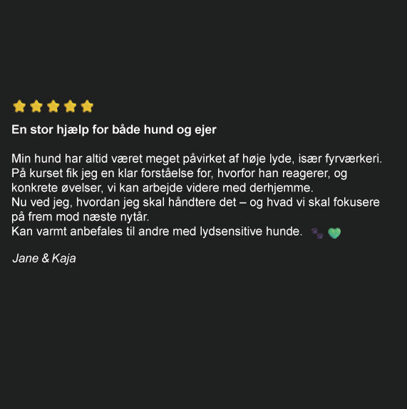 Tryg ved Lyd - 30. Sep-1 Nov