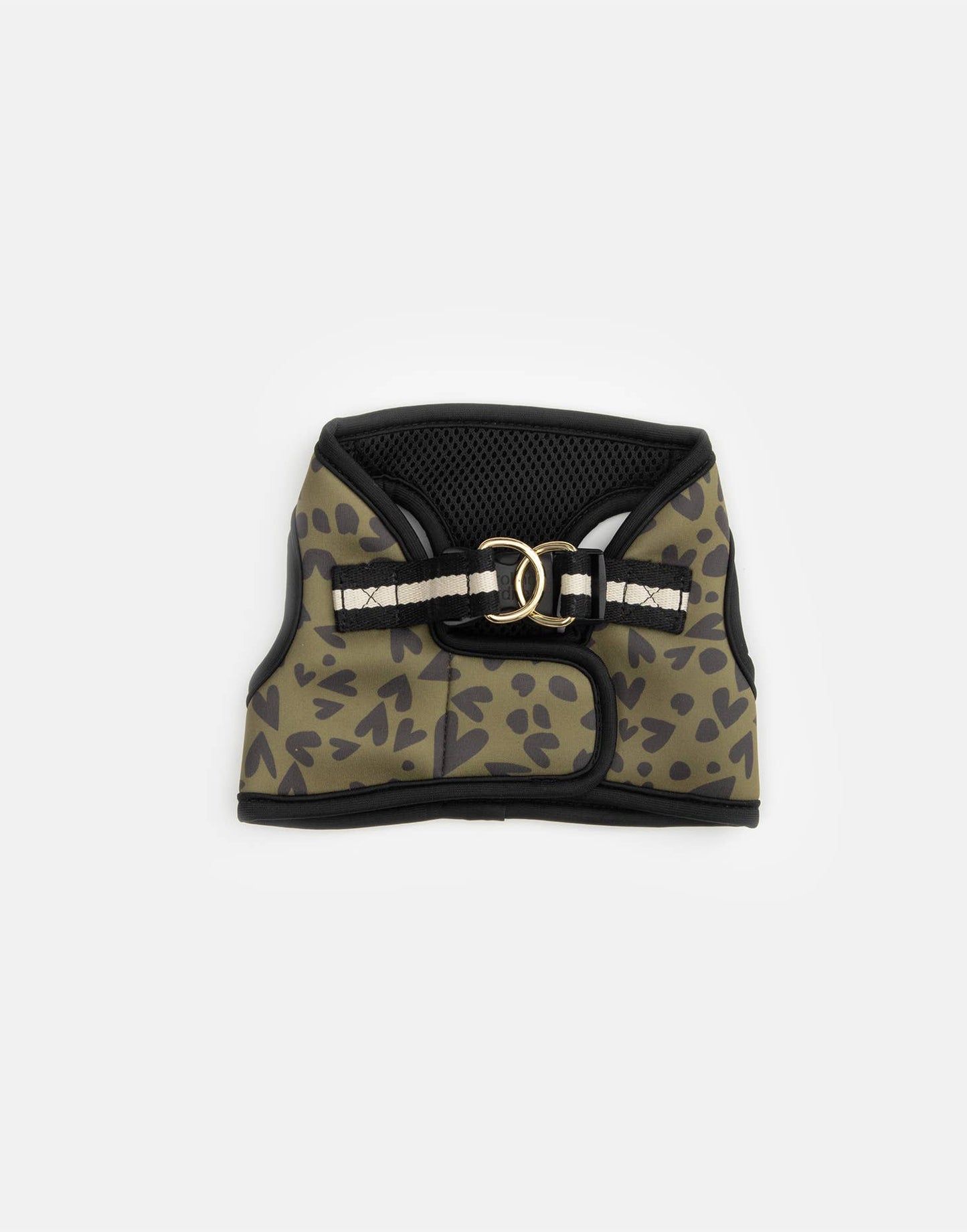 Carloline Gardner Sele Med Khaki & Sort print