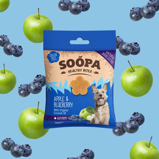 Soopa Æble & Blåbær godbidder
