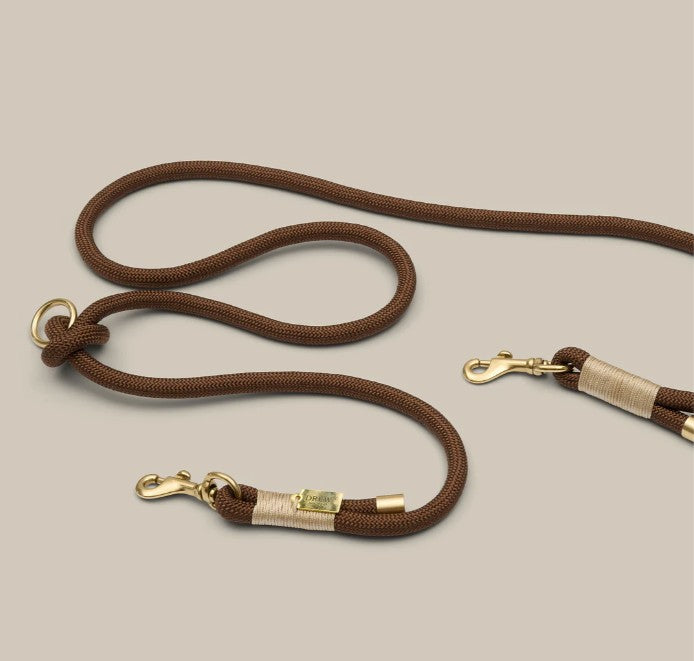Drew’s Dogwear - Eksklusiv Hundesnor Brun
