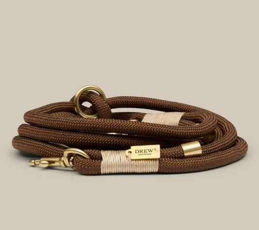 Drew’s Dogwear - Eksklusiv Hundesnor Brun
