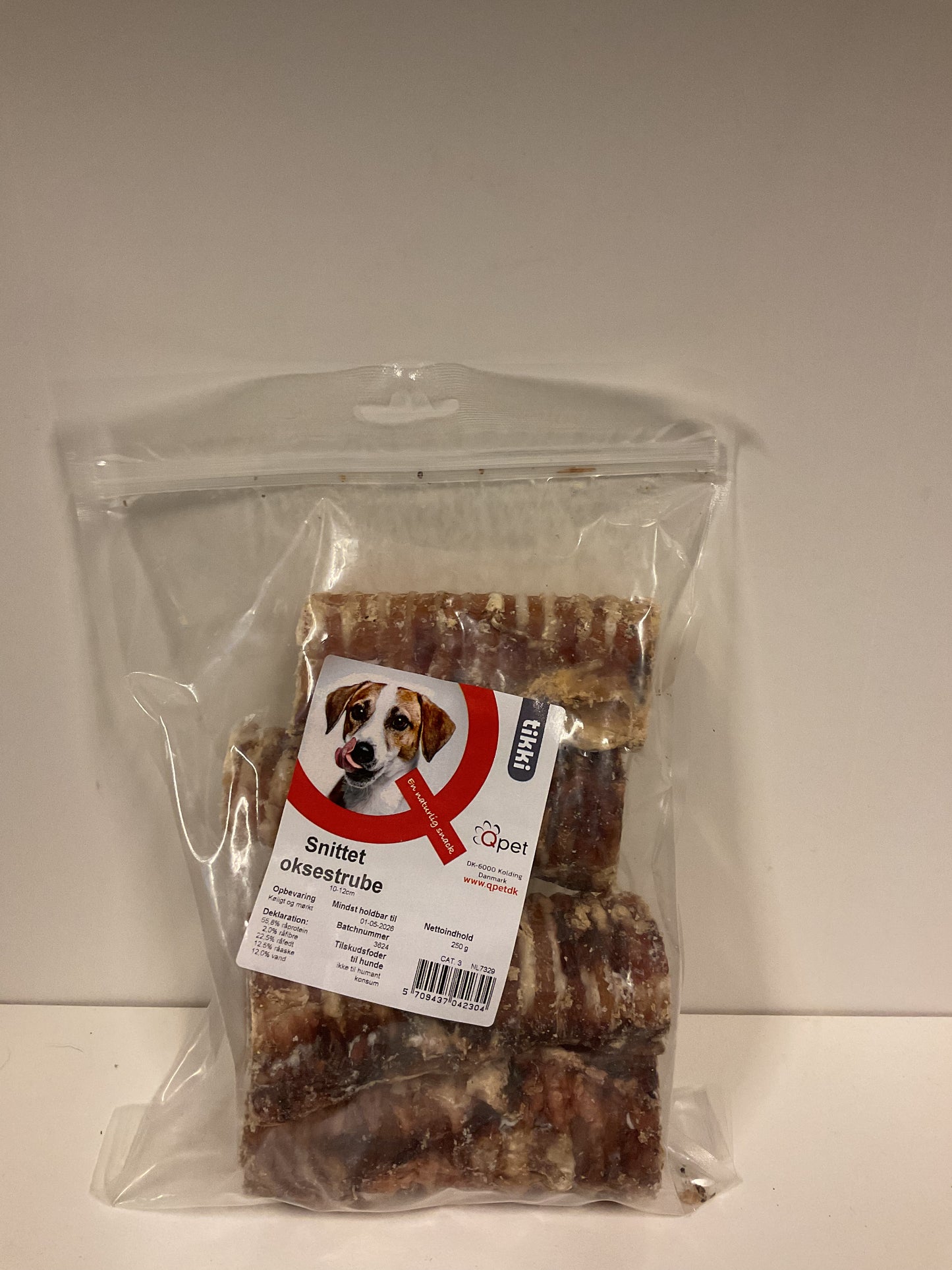 Oksestrubehoved 250 gr.