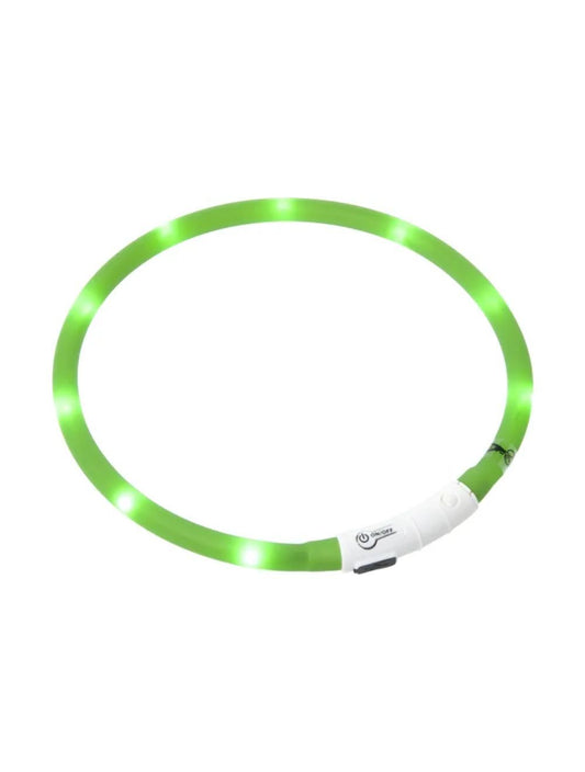 LED Visio Light Lyshalsbånd til Hunde