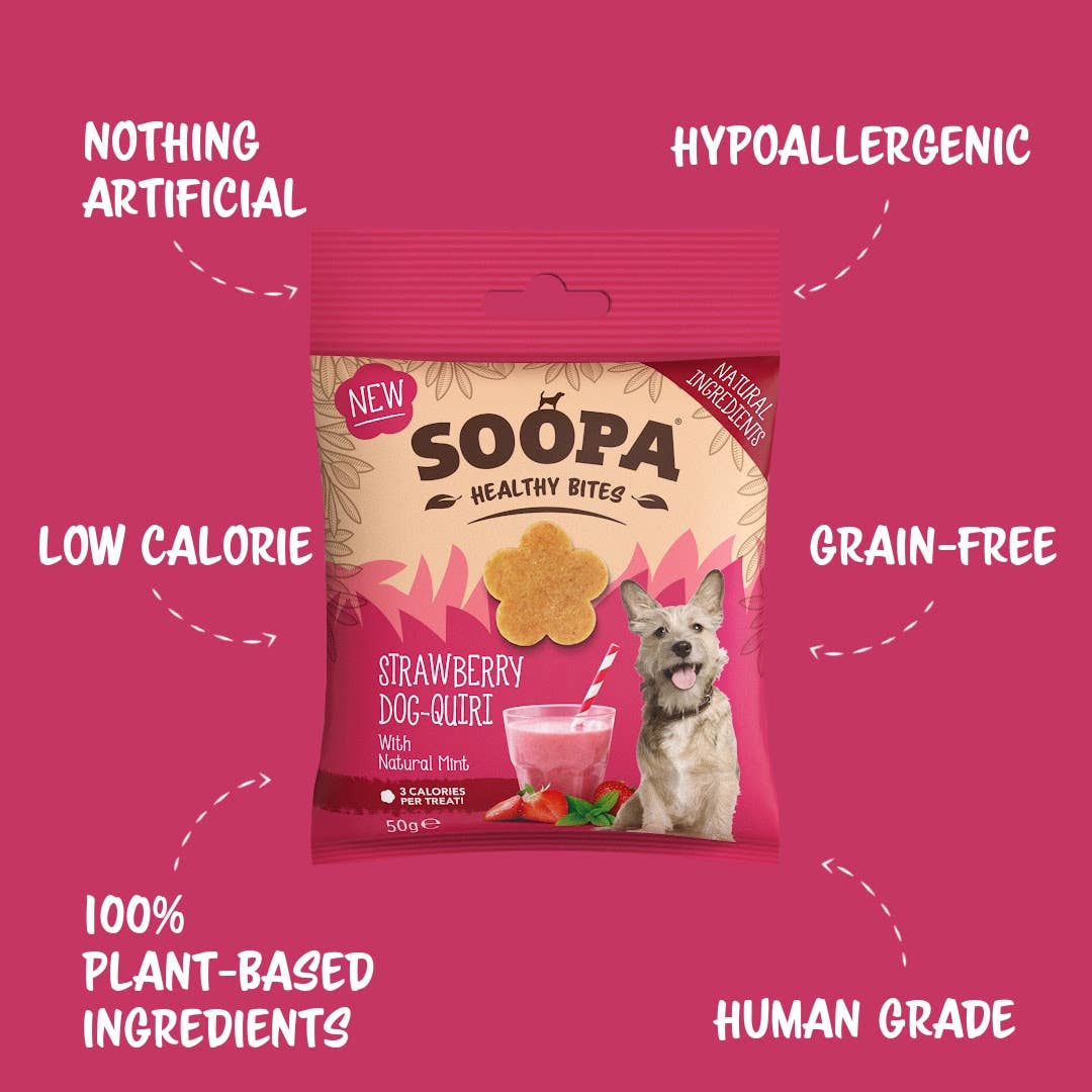 🍓 Soopa  – Strawberry Dog-Quiri