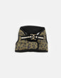 Carloline Gardner Sele Med Khaki & Sort print
